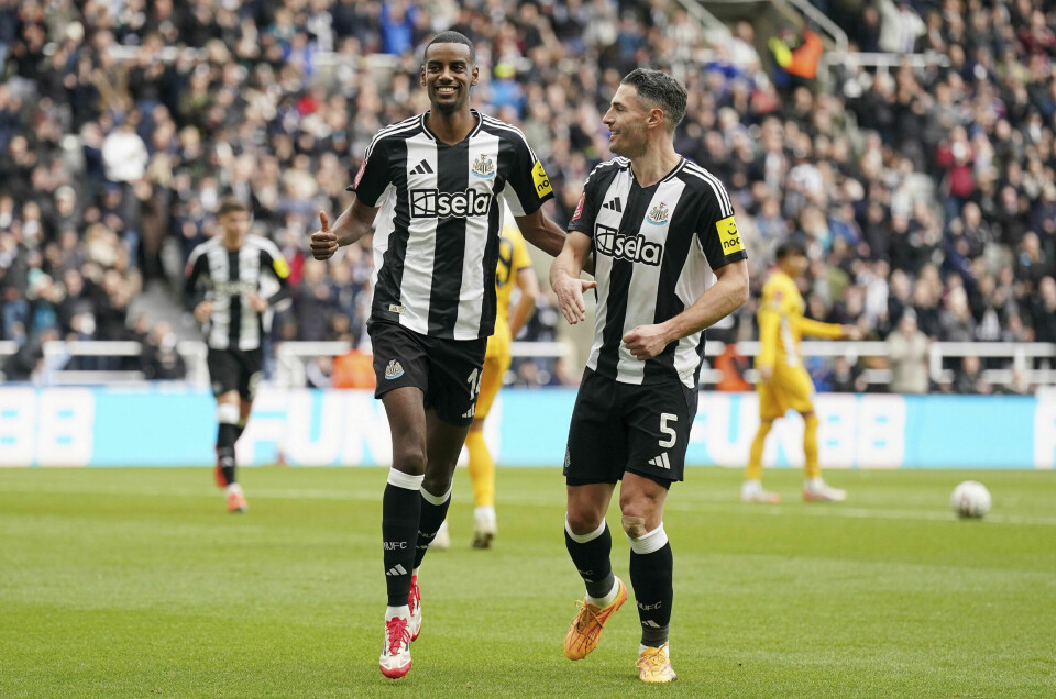 Alexander Isak (t.v.) har pøst inn mål for Newcastle denne sesongen, og i kveld er det West Ham som er motstander Alexander Isak (t.v.) har pøst inn mål for Newcastle denne sesongen, og i kveld er det West Ham som er motstander